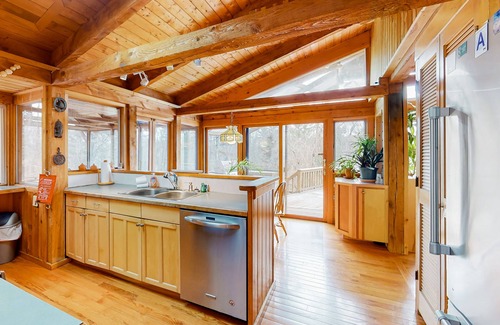 Williamsville House | Stunning dog-friendly home with board games, sauna, balcony, gas grill, & deck