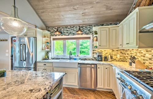Enfield House | Stunning Enfield Home w/Deck & Boat Dock!