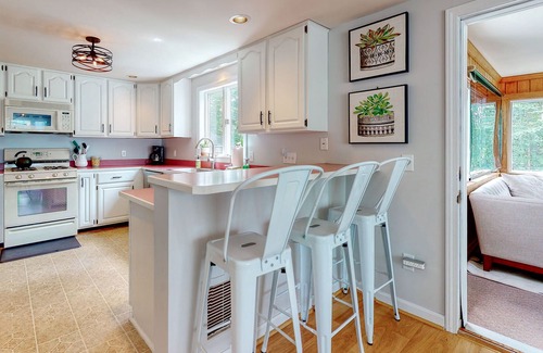Fryeburg House | Stunning Family-Friendly Home w/ a Spacious Deck & Mountain Views!