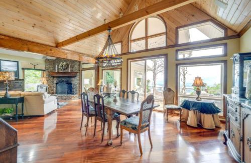 Hiawassee House | Stunning Hiawassee Hideaway with Impeccable Views!