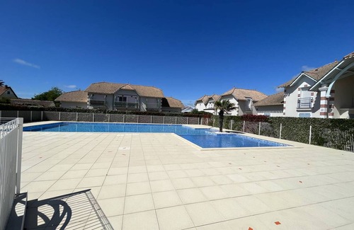 Notre-Dame-de-Monts House | Stunning Holiday Home with Shared Pool, Near Beach and Shops