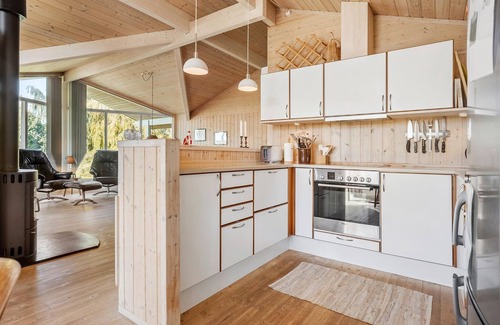 Hvidbjerg Strand House | Stunning home in Børkop with sauna