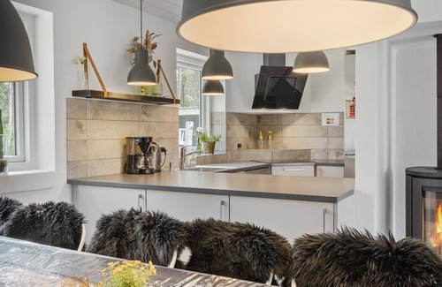 Klegod Strand House | Stunning home in Ringkøbing with sauna