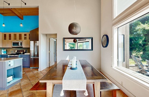Sea Ranch House | Stunning house with water view, BRAND NEW 6 person hot tub, spacious deck