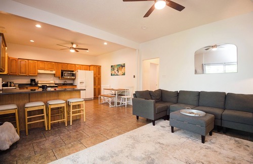 Oconee County Apartment | Stunning Lakeside Garden Level Home with Large Dock, Pet-Friendly!