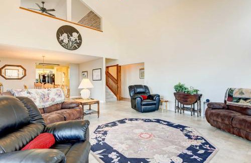 Maggie Valley House | Stunning Maggie Valley Getaway with Decks, Fire Pit!