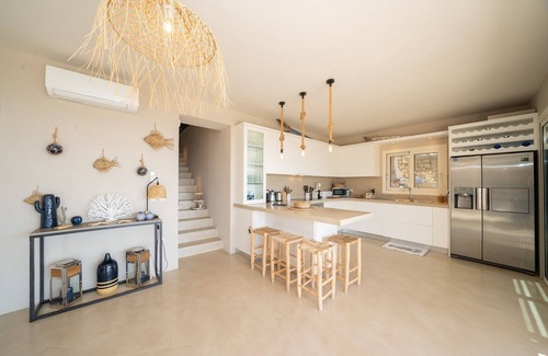 Mousata Villa | Stunning modern 4 bedroom villa in private location with breath taking sea views
