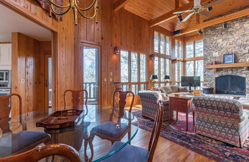 Cullowhee House | Stunning Mountain and Lake views close to Cashiers in a Large Luxury Home.