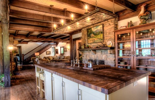 Hot Springs House | Stunning Mountain Estate Overlooking Hot Springs w/ Hot Tub, Gameroom, sleeps 17