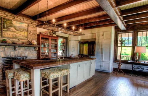 Hot Springs House | Stunning Mountain Estate Overlooking Hot Springs w/ Hot Tub, Gameroom, sleeps 17