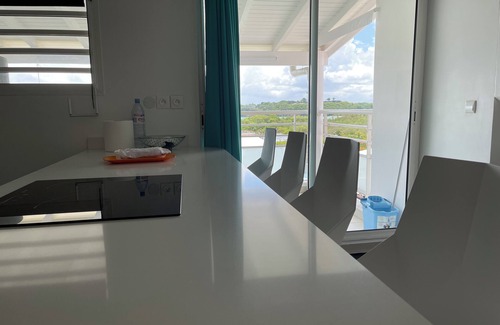 Pointe de la verdure Apartment | Stunning Ocean View Two-Bed Apartment in Le Gosier