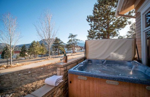 Stanley Hills Condo | Stunning one bedroom condo with steam shower, hot tub, and a private deck!