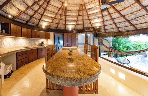 Santa Maria Huatulco Villa | Stunning Open-Air Villa w/Private Pool and Partial Ocean Views