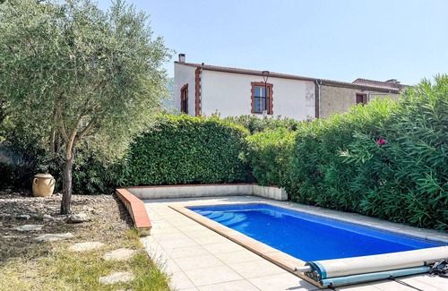 Montesquieu-des-Alberes House | Stunning private villa for 6 people with A/C, WIFI, private pool, TV and patio
