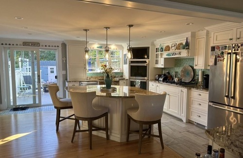 Pine Point House | Stunning Pine Point 3BR/2.5 BA home; direct ocean views; huge private backyard!