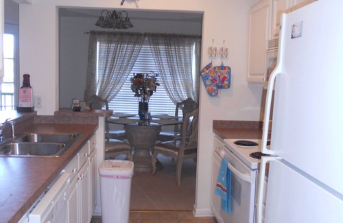 Rehoboth Beach Condo | Stunning pool view from your private condo oasis