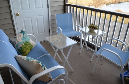 Rehoboth Beach Condo | Stunning pool view from your private condo oasis