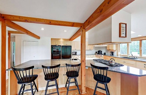 Mount Desert House | Stunning Post Beam Farmhouse on 34 Private Acres