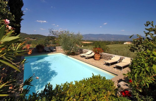 Ponte Agli Stolli Villa | Stunning private villa with WIFI, hot tub, private pool, TV, balcony, close to Greve In Chianti