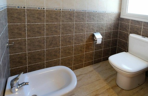 Les Tres Cales Villa | Stunning private villa for 6 people with WIFI, private pool, TV, patio and parking