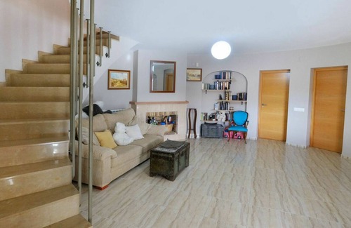 Les Tres Cales Villa | Stunning private villa for 6 people with WIFI, private pool, TV, patio and parking