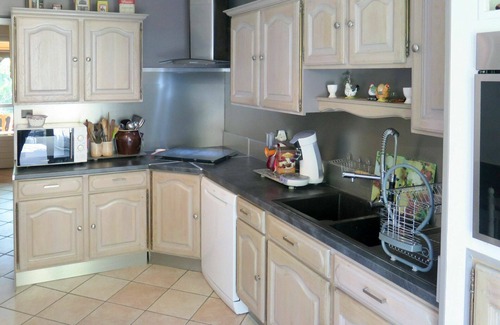Lamagdelaine House | Stunning private villa for 4 people with WIFI, private pool, TV, terrace, pets allowed and parking