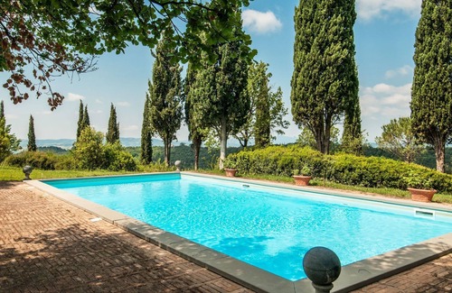 Montalcino Villa | Stunning private villa with A/C, private pool, WIFI, TV, patio, panoramic view and parking