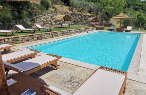 Castiglion Fiorentino Villa | Stunning private villa with private pool, A/C, WIFI, TV, panoramic view, parking, close to Cortona