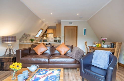 Kilfinnan House | Stunning private villa for 4 people with WIFI, TV, balcony and panoramic view