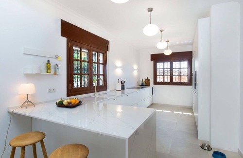 La Cala del Moral House | Stunning private villa for 8 guests with private pool, A/C, WIFI, TV and patio