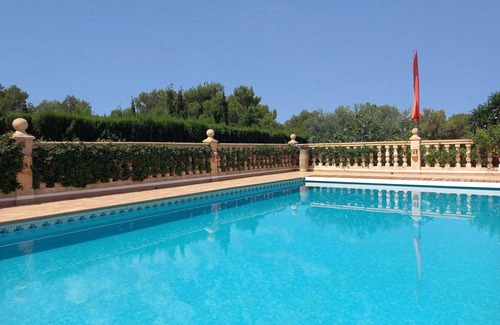 Media Luna Villa | Stunning private villa for 8 guests with A/C, private pool, WIFI, TV and patio