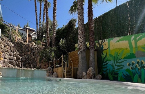 Iznajar House | Stunning private villa for 4 guests with A/C, WIFI, hot tub, private pool