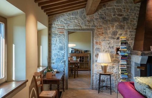 Bucine Villa | Stunning private villa for 12 guests with WIFI, A/C, private pool, TV, patio and panoramic view