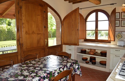 Ponte di Gabbiano Villa | Stunning private villa with WIFI, A/C, private pool, TV, veranda, panoramic view, close to Siena