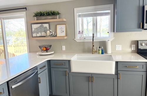 Park Falls House | Stunning, UPDATED Lakefront Home-Pike Lake Point-Water and Snow Adventures Await