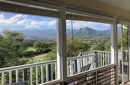 Kailua Apartment | Stunning Views: 5 min to beach and you will be amazed by the mountain views !