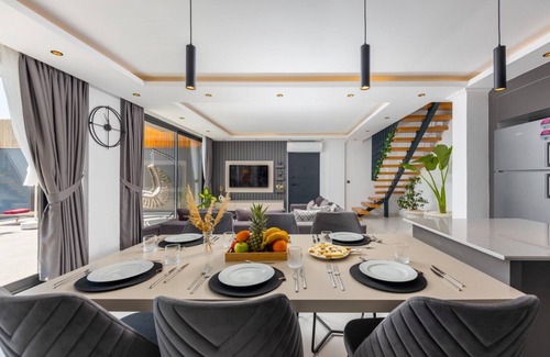 Uzumlu Villa | Stunning Villa for 7, Secluded Pool, Cinema Room, Sauna and Children's Play Area