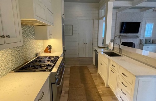 Forest District House | Stunning Watercolor Retreat! Private Pool! Carriage House!