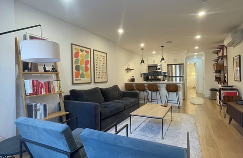 Crown Heights Apartment | Stylish 2-bedroom apartment in great location with AC, WiFi