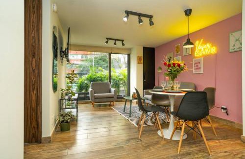 Ciudad de Los Deportes Apartment | Stylish 2BR-2BA Near Plaza de Toros Mexico City