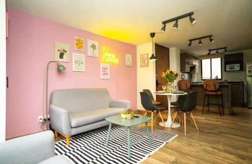 Ciudad de Los Deportes Apartment | Stylish 2BR-2BA Near Plaza de Toros Mexico City