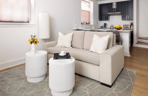 Wesley Heights House | Stylish 2BR Condo in Newly Restored Church