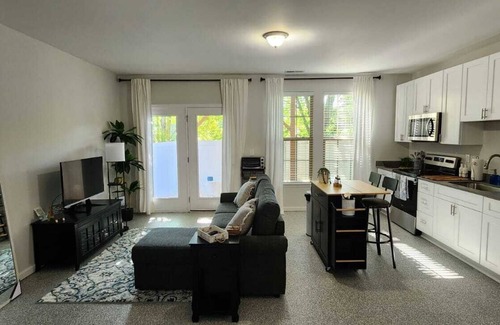Wake Forest Apartment | Stylish 3BR + Studio Retreat–Sleeps 8 Comfortably!