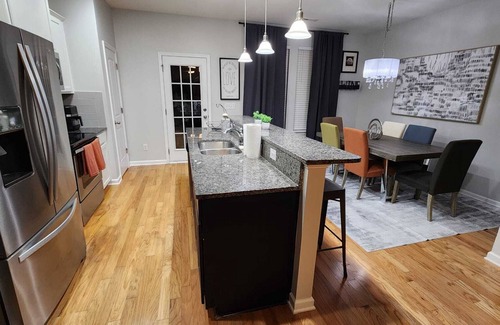 Wake Forest Apartment | Stylish 3BR + Studio Retreat–Sleeps 8 Comfortably!