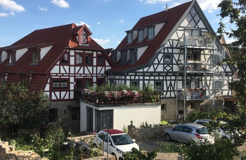 Winterhausen Apartment | Stylish and high-quality furnished vacation apartment (45 sqm) for up to 4 people with garden