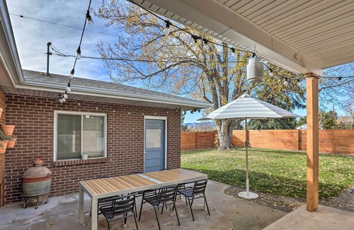 Allendale Area House | Stylish Arvada Getaway w/ Game Room + Yard!