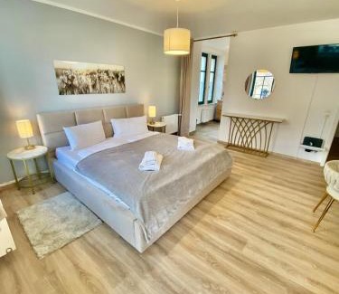 Briesnitz Apartment | Stylish city apartment Dresden-Cotta with balcony