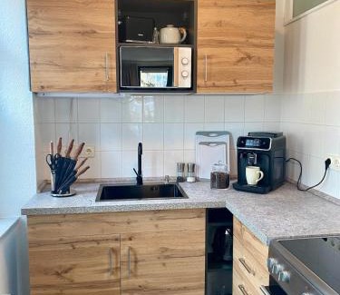 Briesnitz Apartment | Stylish city apartment Dresden-Cotta with balcony