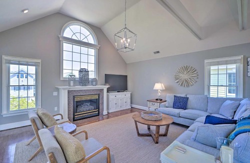 Buck Island House | Stylish Coastal Home Walk to Corolla Beach!