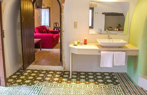 Pitharion Villa | Stylish Cretan Country House, A/C, Private Pool with Children's Section - 10mins to Chania & Beaches